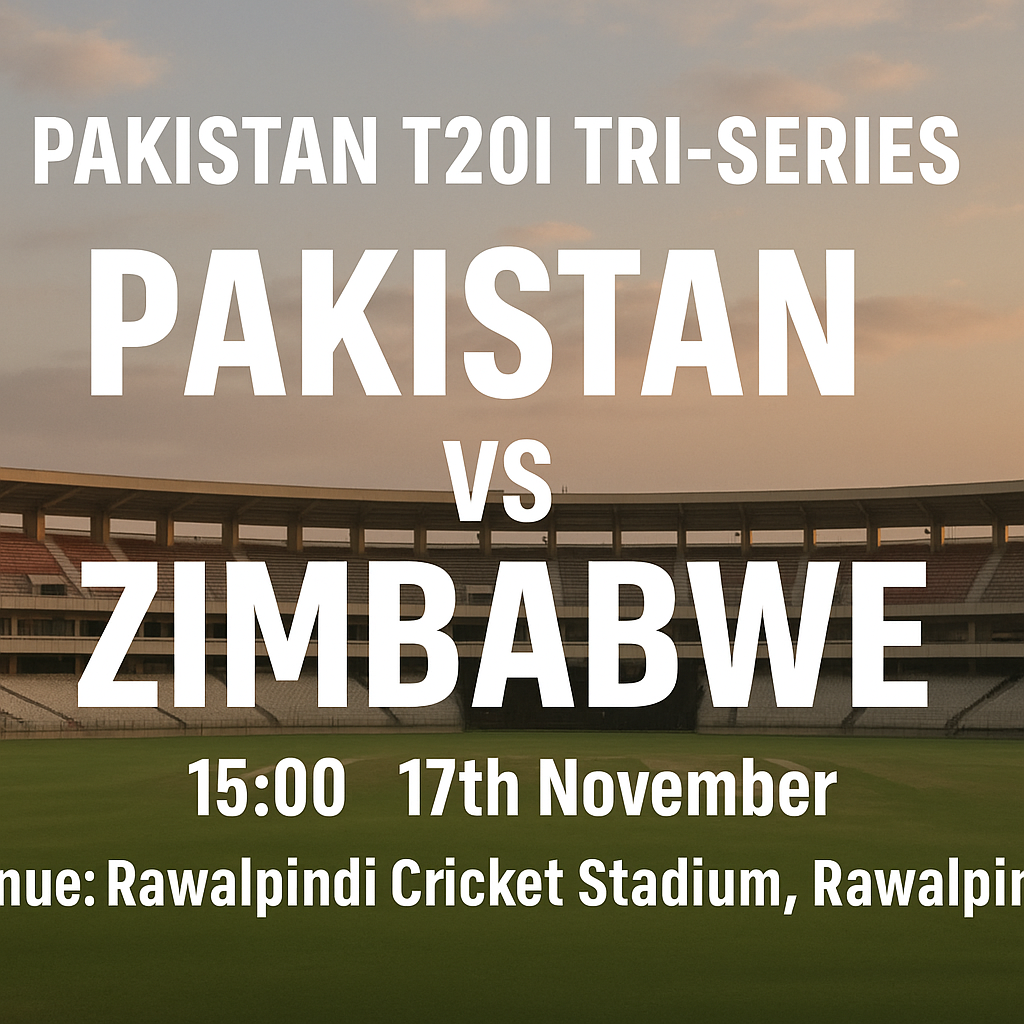 Read more about the article Pakistan v Zimbabwe – 17 November – Preview & Prediction