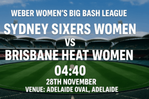 Sixers vs Heat WBBL Preview 28th November 25