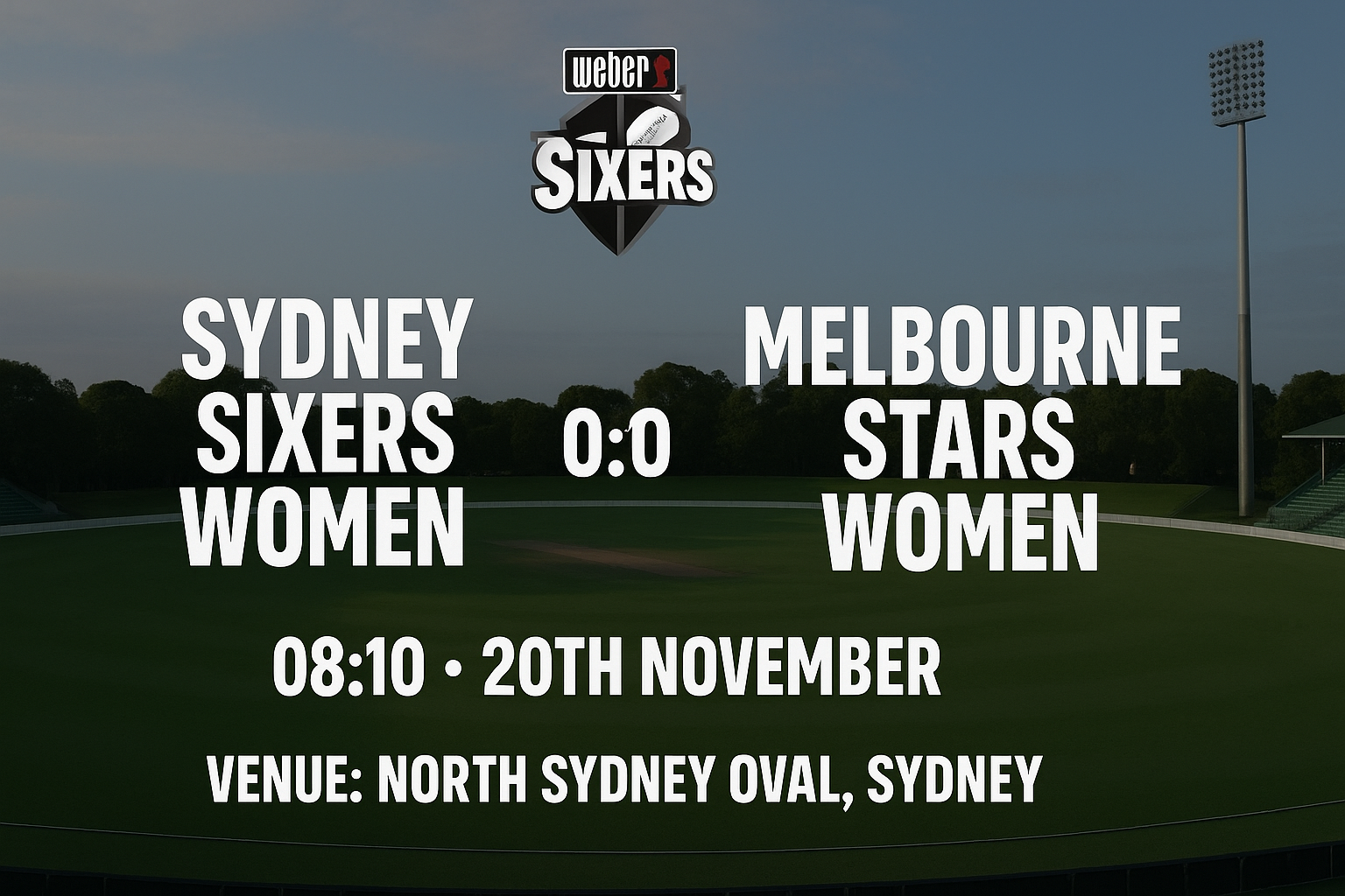 Read more about the article Sydney Sixers Women v Melbourne Stars Women – TBC – Preview & Prediction