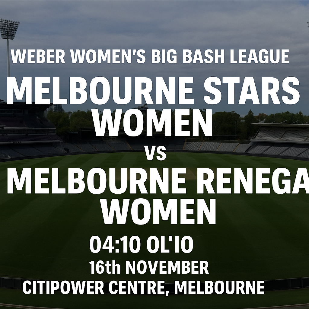 Read more about the article Melbourne Stars Women v Melbourne Renegades Women – 16 November – Preview & Prediction
