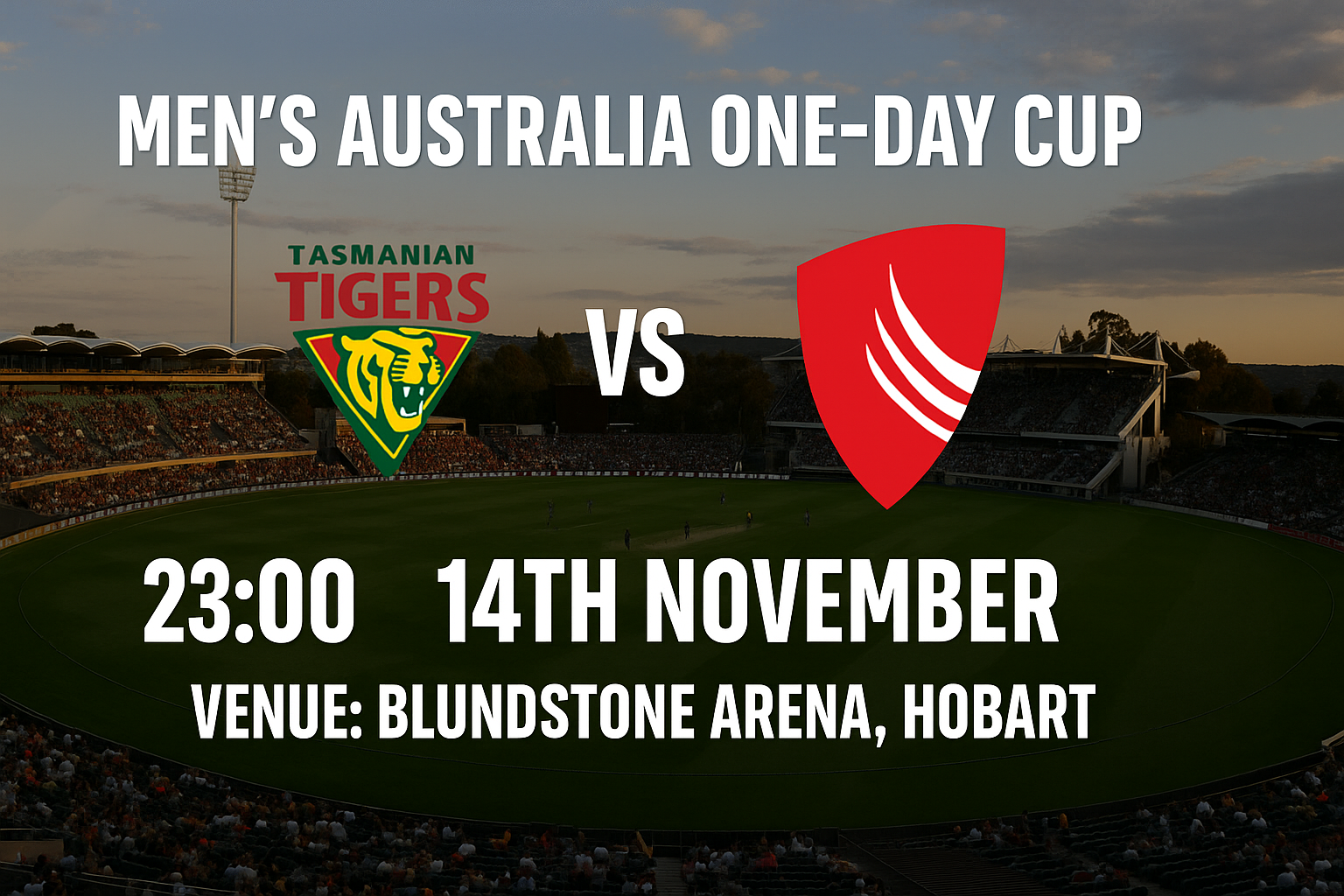Read more about the article Tasmanian Tigers v South Australia – 14 November – Preview & Prediction