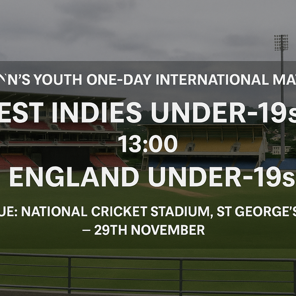 Read more about the article West Indies U19 v England U19 – 29 November – Preview & Prediction
