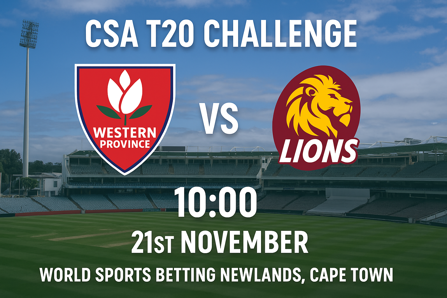Read more about the article Western Province v Lions – 21 November – Preview & Prediction