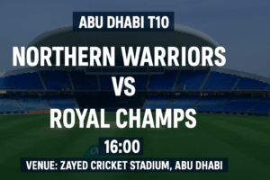 Warriors vs Champs T10 Preview 27th November 25