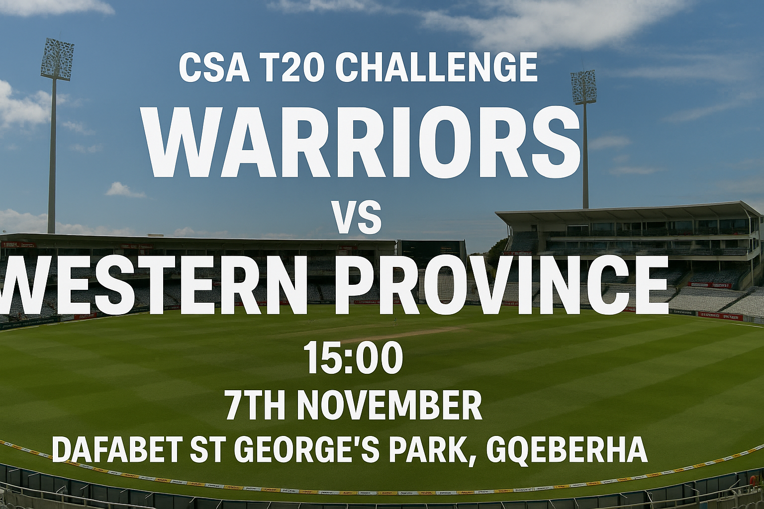 Read more about the article Warriors v Western Province – 7 November – Preview & Prediction