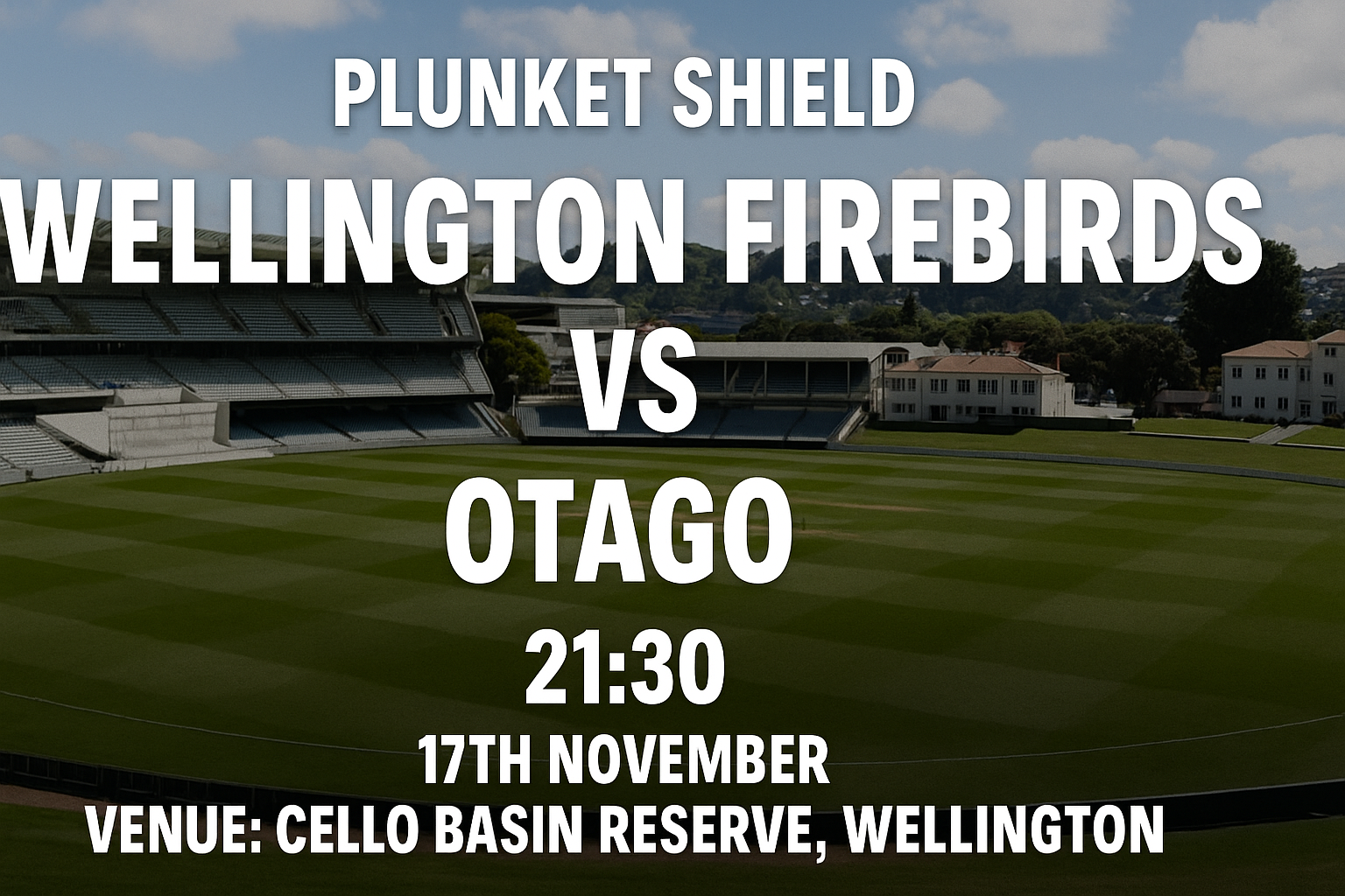 Read more about the article Wellington Firebirds v Otago – 17 November – Preview & Prediction