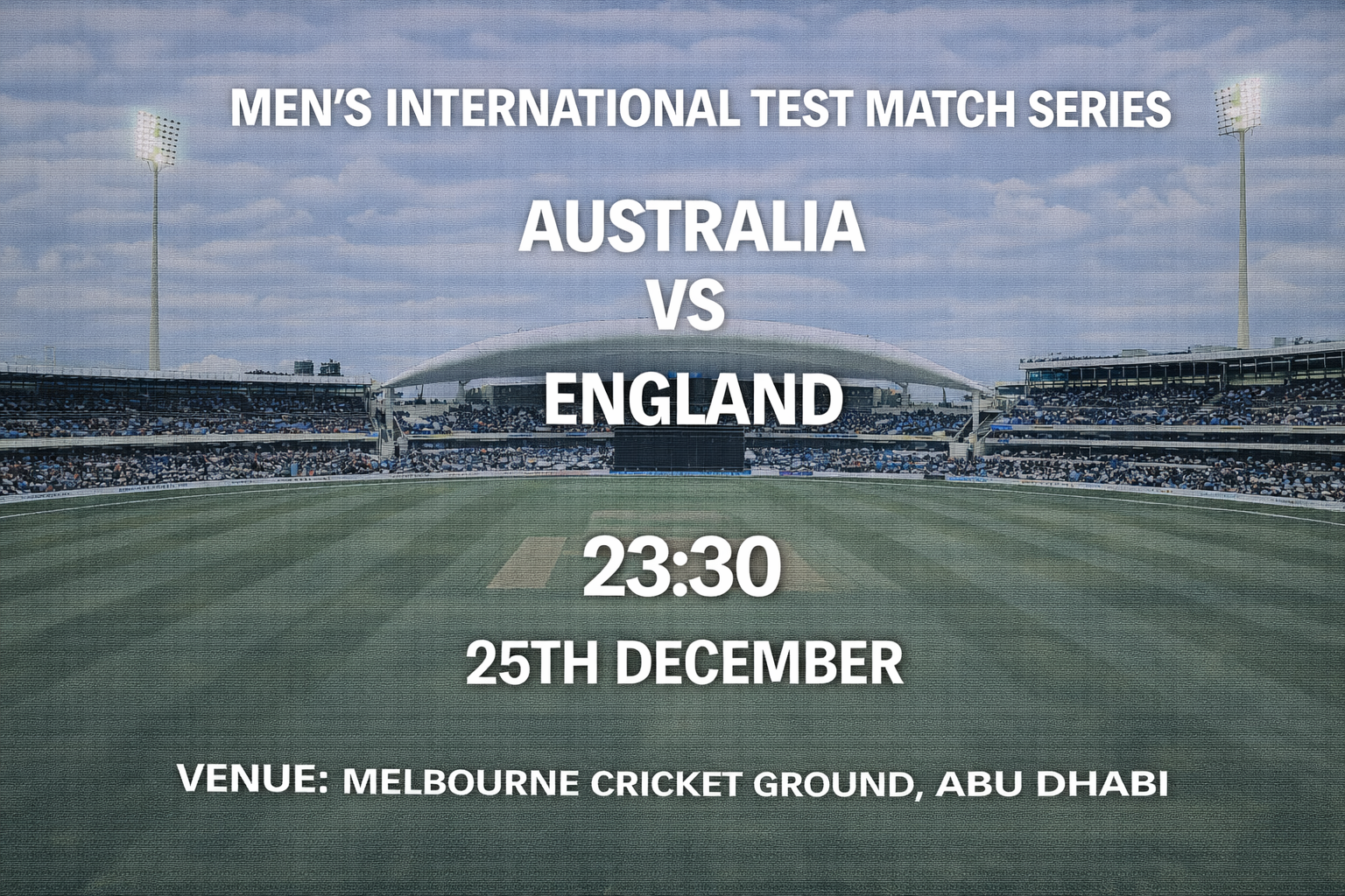 Read more about the article Australia v England – 25 December – Preview & Prediction