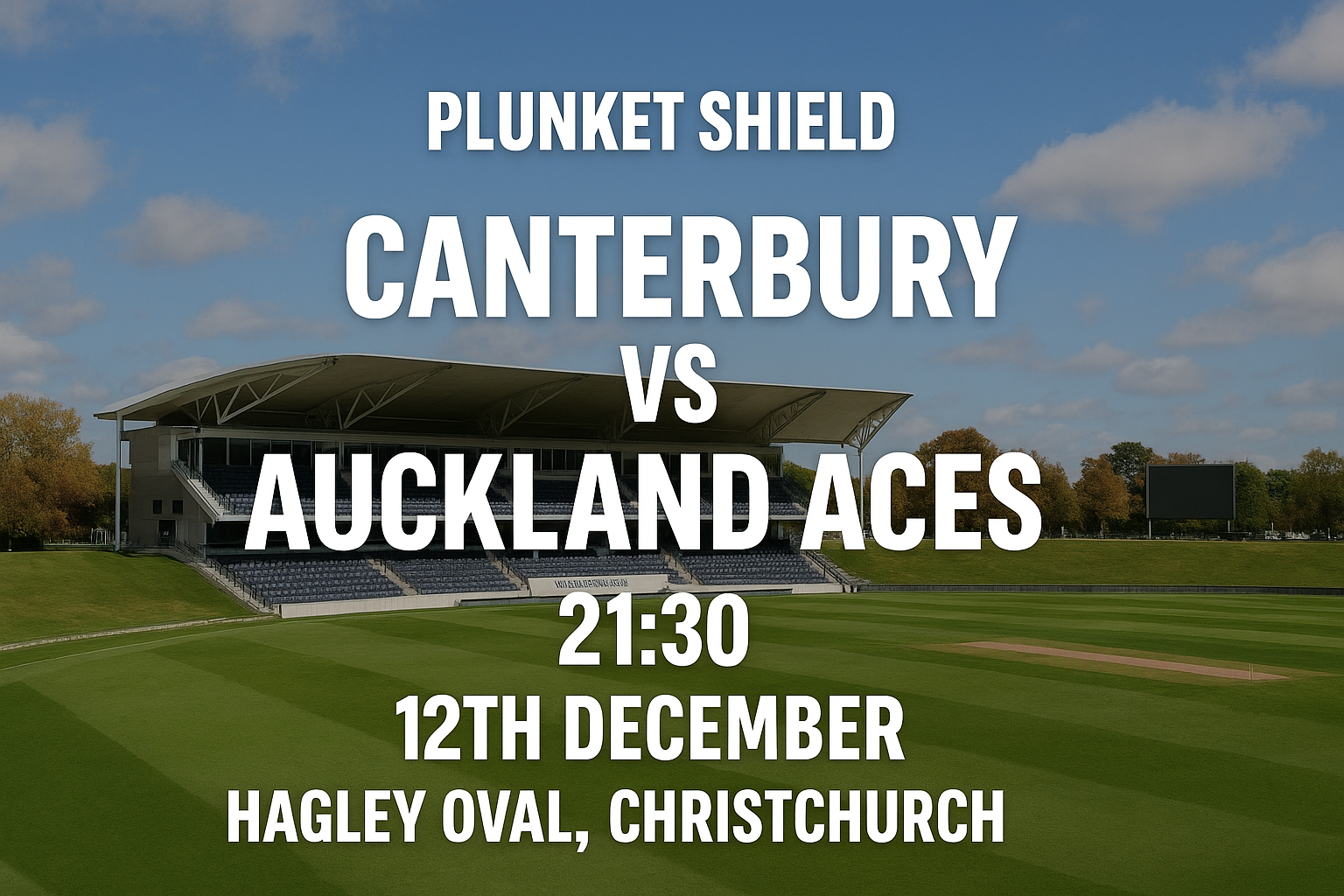 Read more about the article Canterbury v Auckland Aces – 12 December – Preview & Prediction
