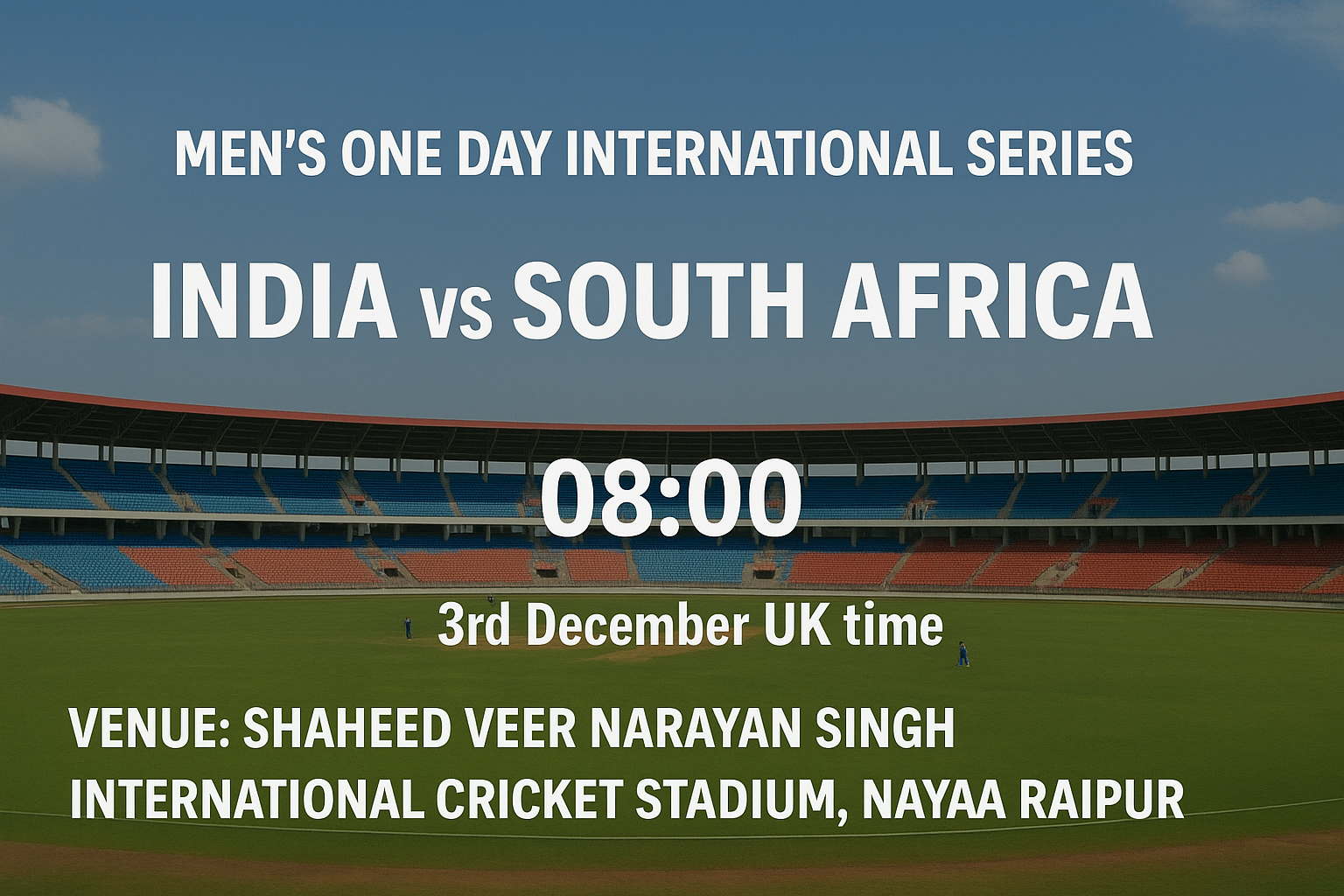 Read more about the article India v South Africa – 3 December – Preview & Prediction