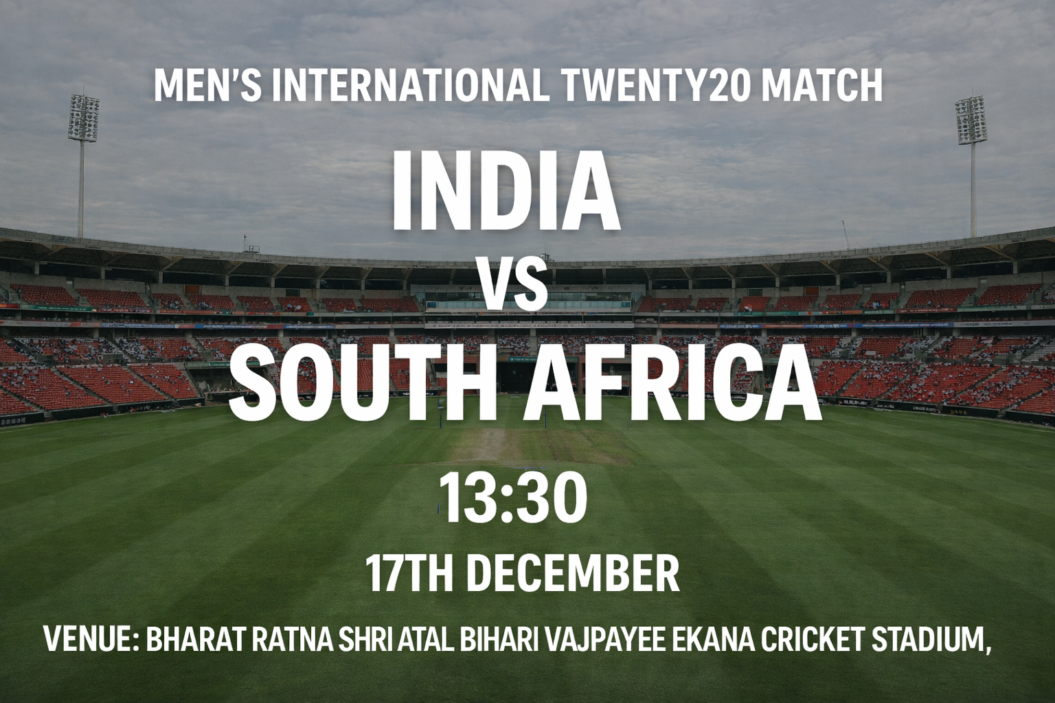 Read more about the article India v South Africa – 17 December – Preview & Prediction