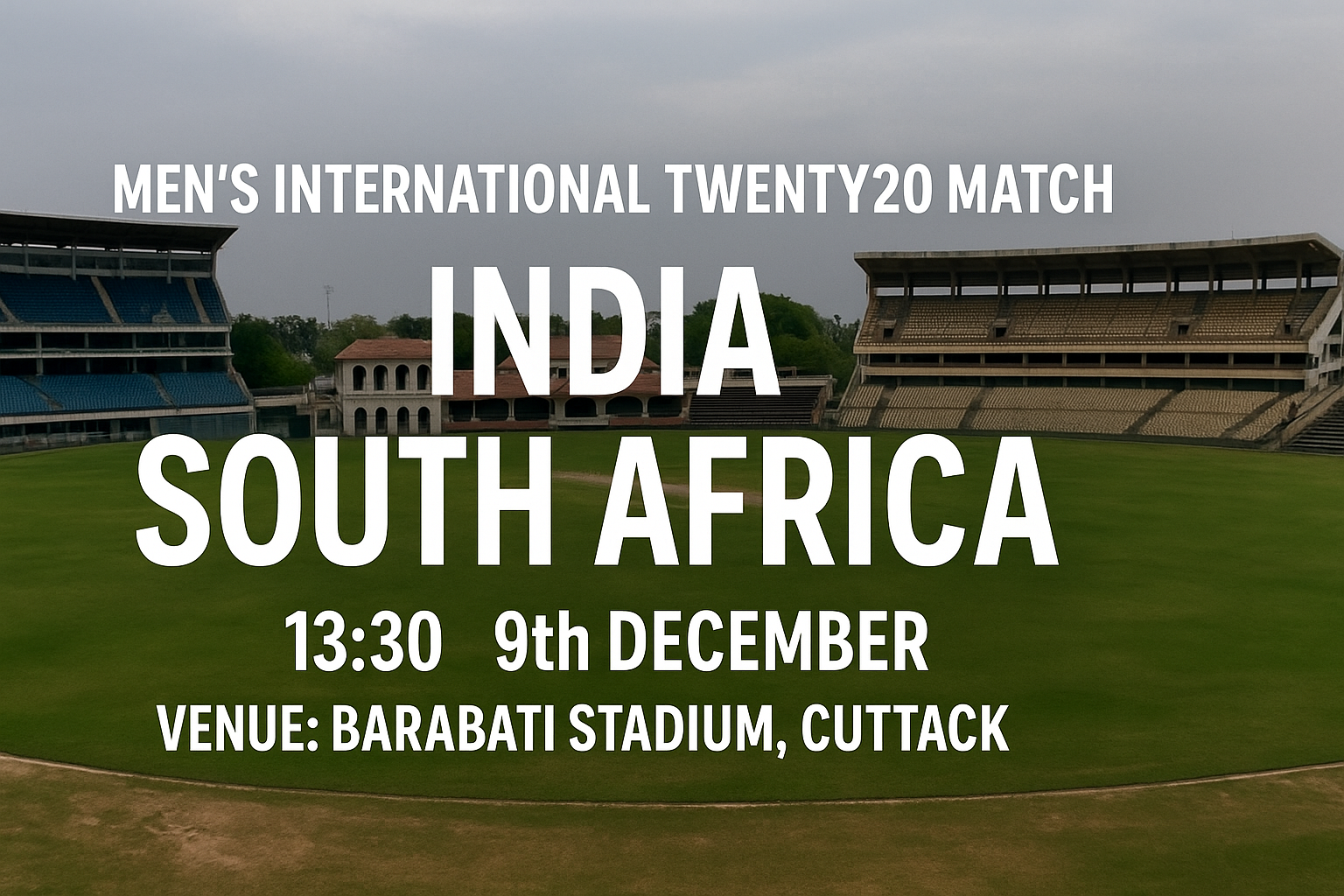 Read more about the article India v South Africa – 9 December – Preview & Prediction