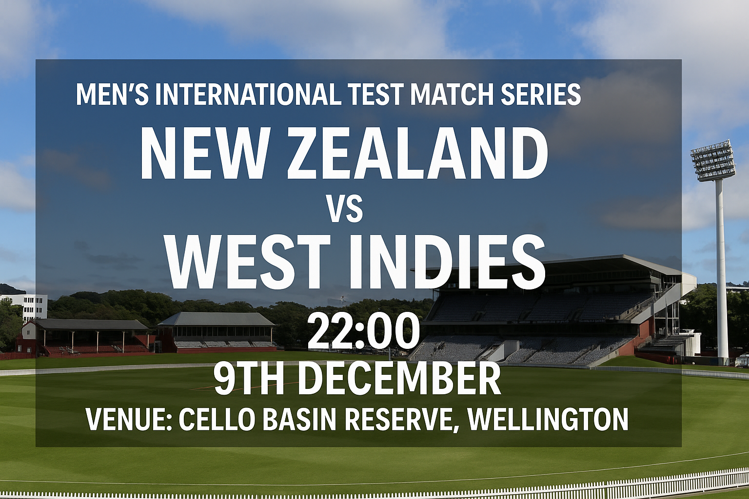 Read more about the article New Zealand v West Indies – 9 December – Preview & Prediction