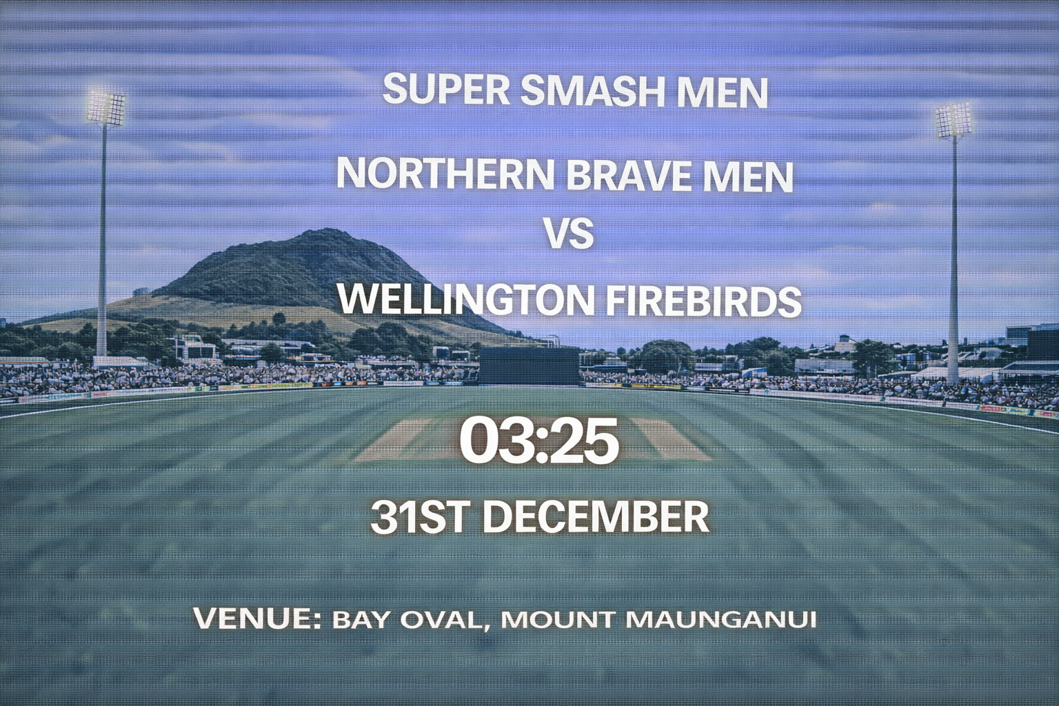 Read more about the article Northern Brave Men v Wellington Firebirds – 31 December – Preview & Prediction