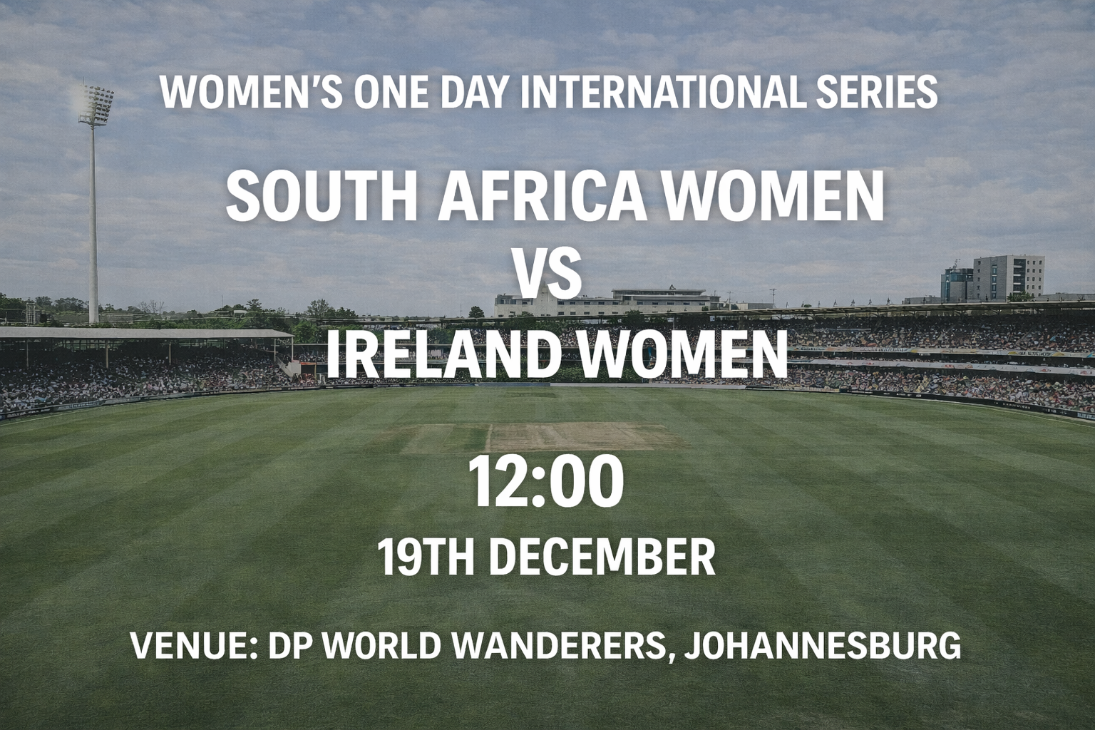 Read more about the article South Africa Women v Ireland Women – 19 December – Preview & Prediction