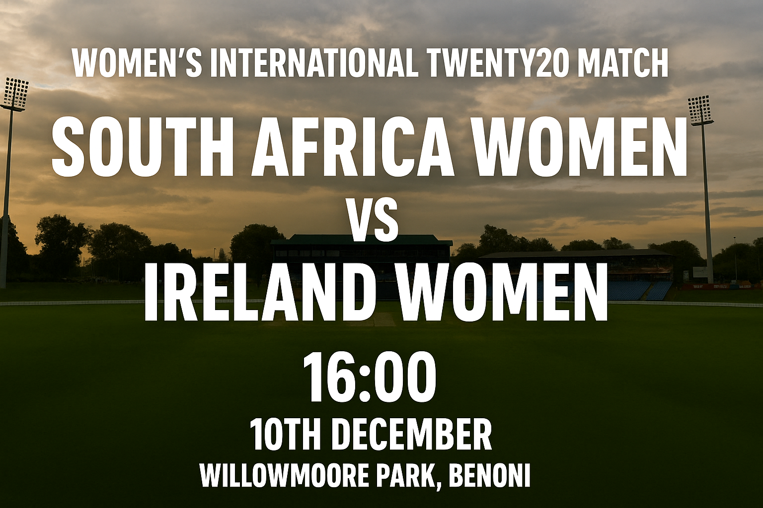 Read more about the article South Africa Women v Ireland Women – 10 December – Preview & Prediction