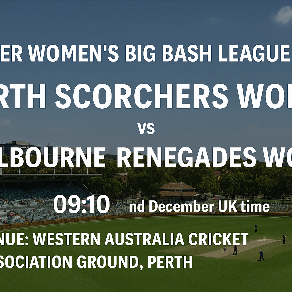 Read more about the article Perth Scorchers Women v Melbourne Renegades Women – 2 December – Preview & Prediction