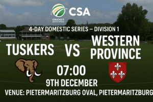 Tuskers vs Western Province 4-Day Preview 9th December 25