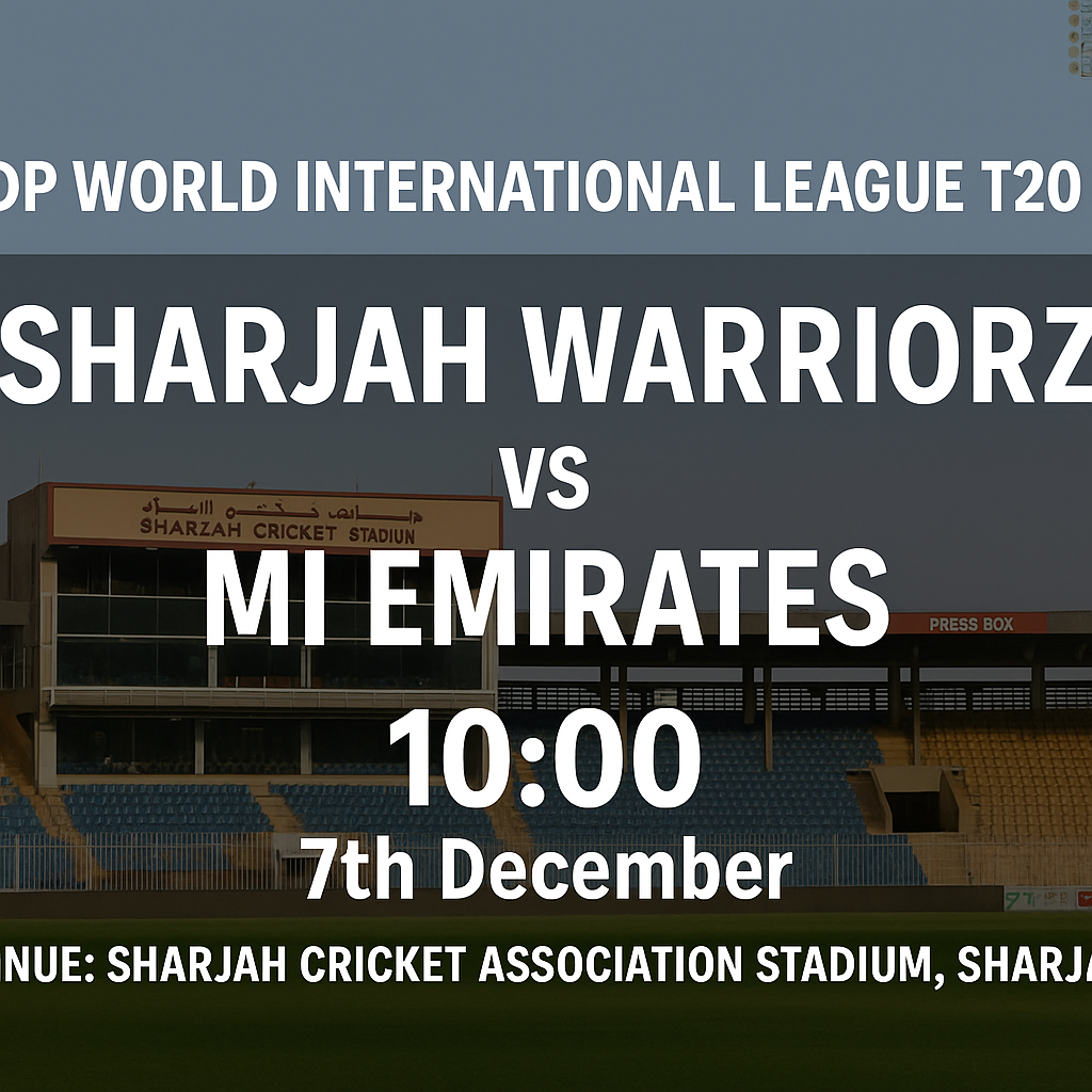 Read more about the article Sharjah Warriorz v MI Emirates – 7 December – Preview & Prediction