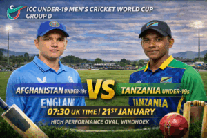 Afghanistan U19 vs Tanzania U19 World Cup Preview 21st January 26