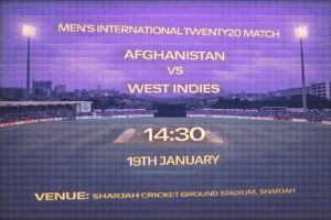 Afghanistan vs West Indies T20 Preview 19th January 26