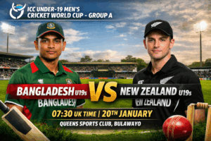 Bangladesh U19s vs New Zealand U19s World Cup Preview 20th January 26