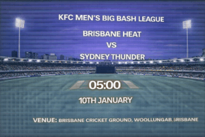 Brisbane Heat vs Sydney Thunder BBL Preview 10th January 26