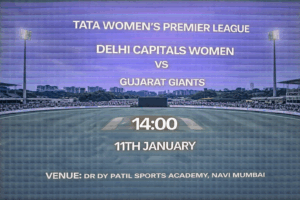 Delhi Capitals Women vs Gujarat Giants WPL Preview 11th January 26