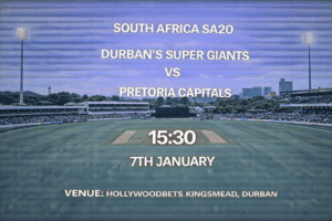 Durban Super Giants vs Pretoria Capitals SA20 Preview 7th January 26