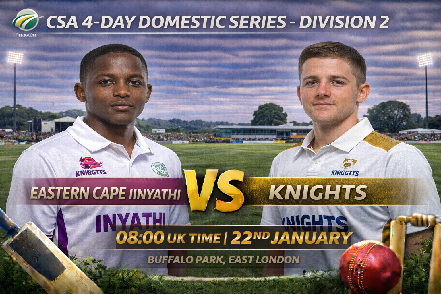 Read more about the article Eastern Cape Iinyathi v Knights – 22 January – Preview & Prediction