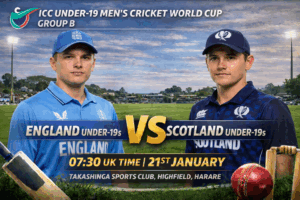 England U19 vs Scotland U19 World Cup Preview 21st January 26