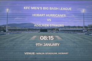 Hobart Hurricanes vs Adelaide Strikers BBL Preview 9th January 26