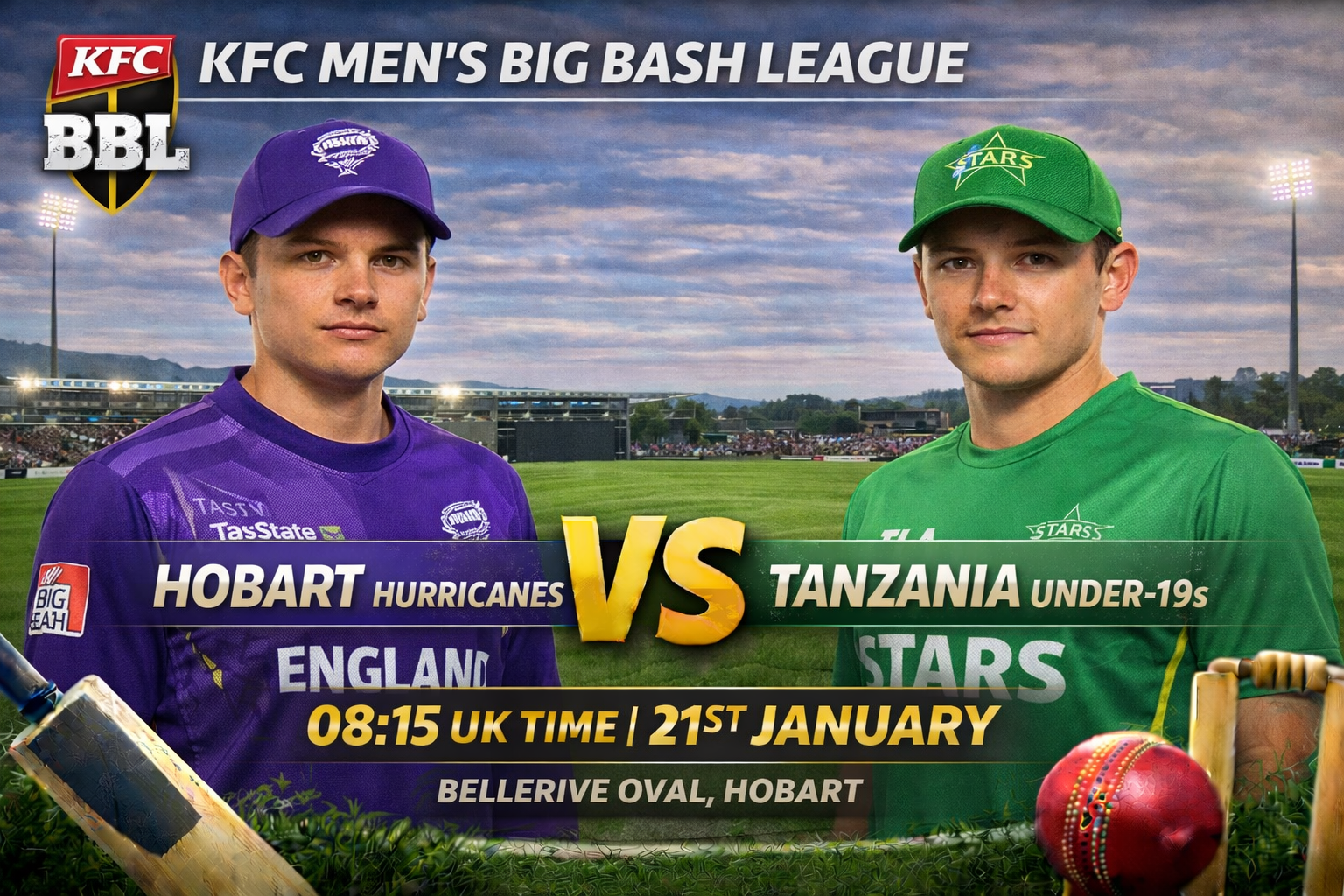 Read more about the article Hobart Hurricanes v Melbourne Stars – 21 January – Preview & Prediction