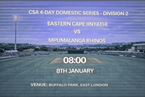 Iinyathi vs Mpumalanga Rhinos CSA 4-Day Preview 8th January 26