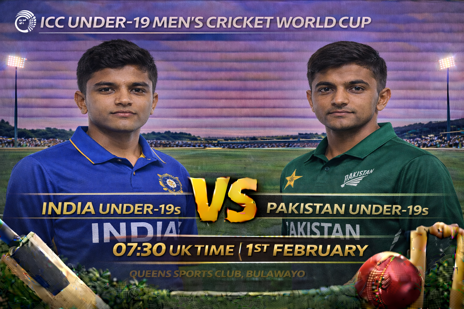 Read more about the article India Under-19s v Pakistan Under-19s – 1 February – Preview & Prediction