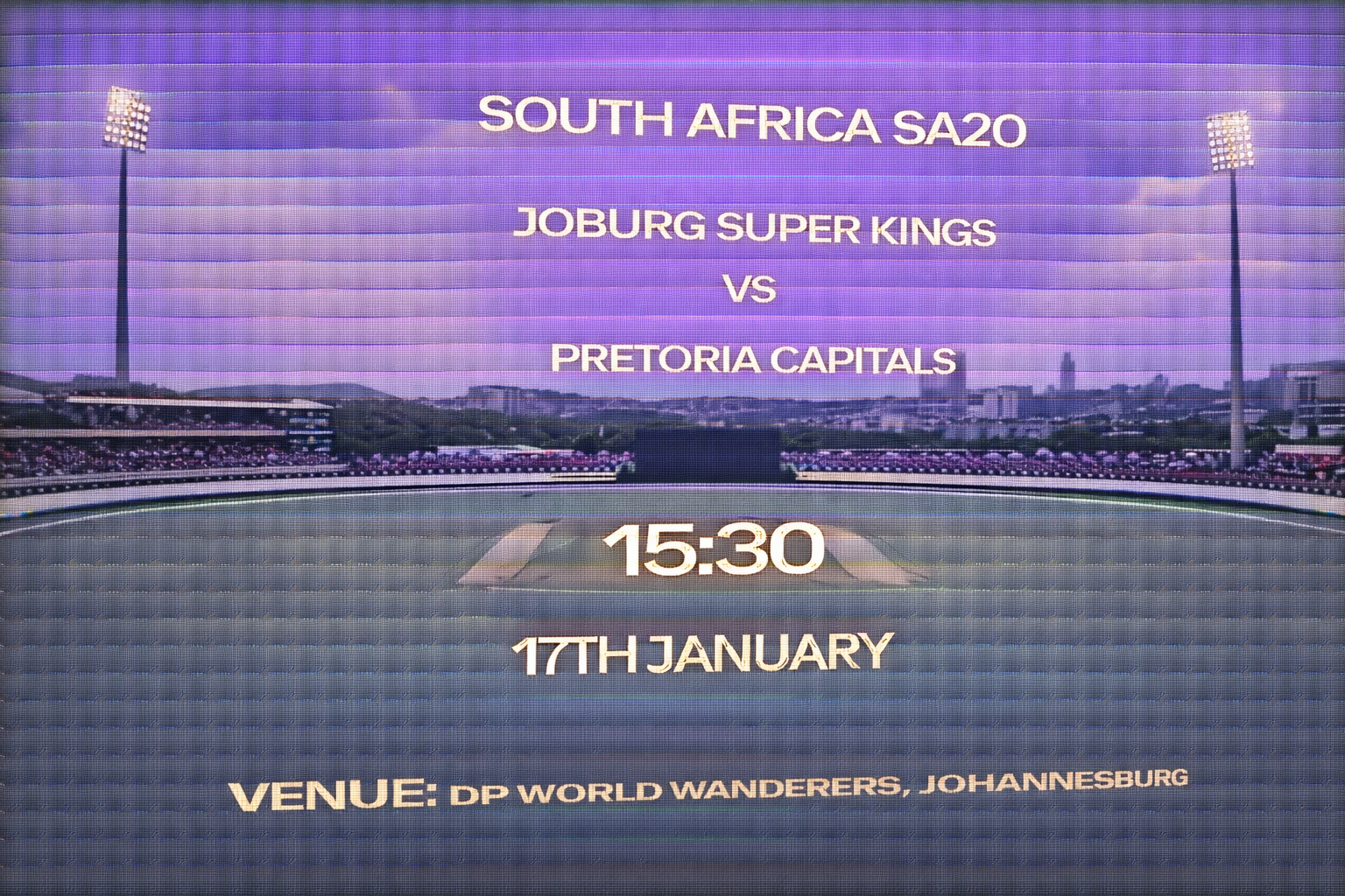 Read more about the article Joburg Super Kings v Pretoria Capitals – 17 January – Preview & Prediction