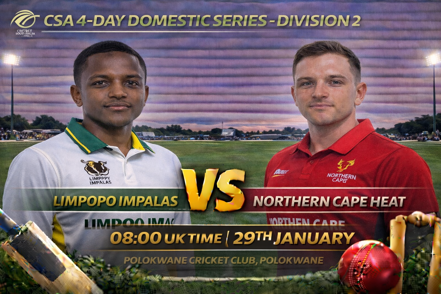 Read more about the article Limpopo Impalas v Northern Cape Heat – 29 January – Preview & Prediction