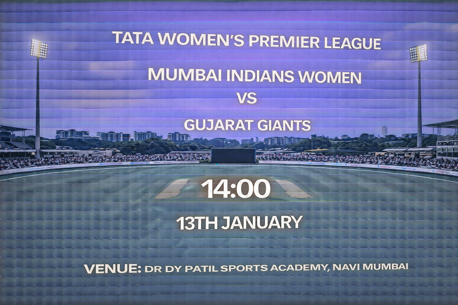 Read more about the article Mumbai Indians Women v Gujarat Giants – 13 January – Preview & Prediction