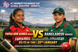 PNG Women vs Bangladesh Women T20 Qualifier Preview 20th January 26