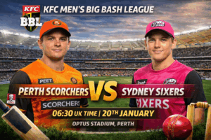 Perth Scorchers vs Sydney Sixers BBL Preview 20th January 26