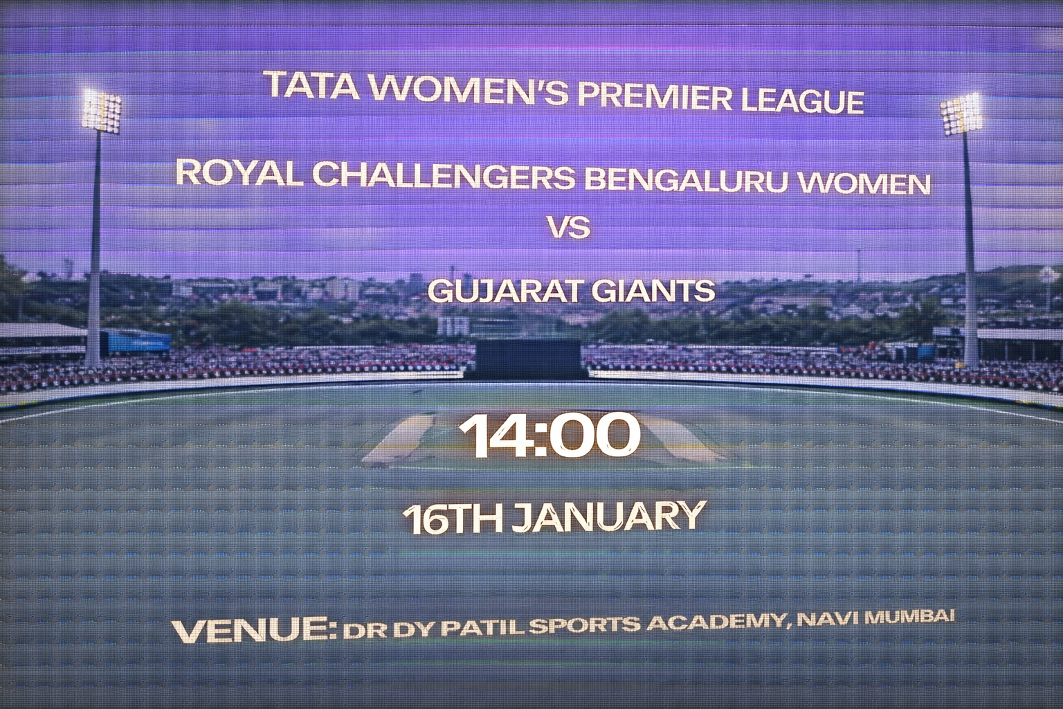 Read more about the article RCB Women v Gujarat Giants – 16 January – Preview & Prediction