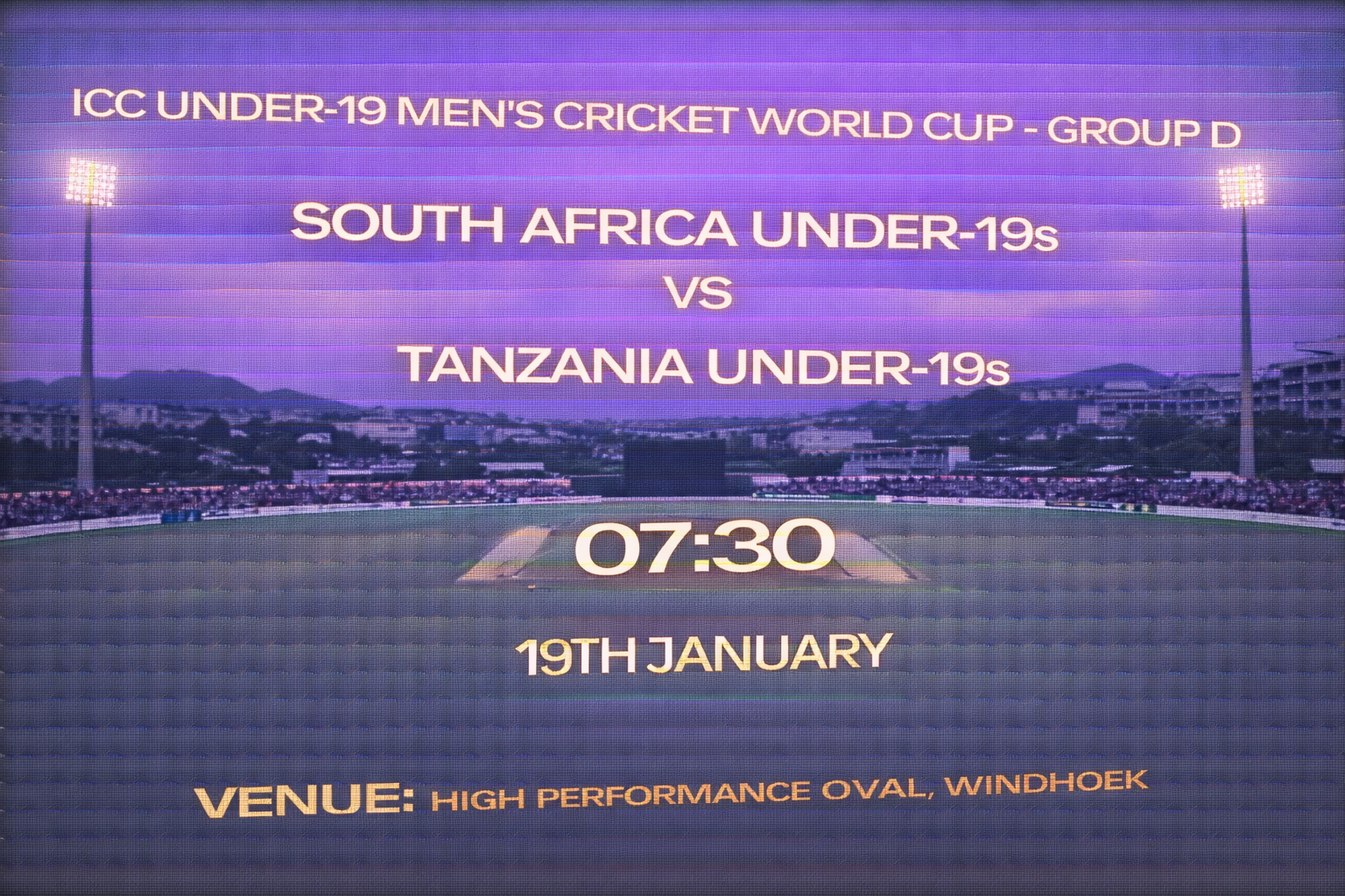 Read more about the article South Africa U19 v Tanzania U19 – 19 January – Preview & Prediction