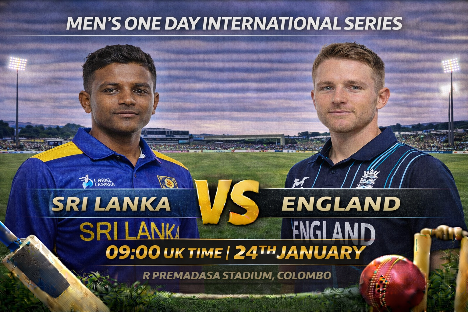Read more about the article Sri Lanka v England – 24 January – Preview & Prediction