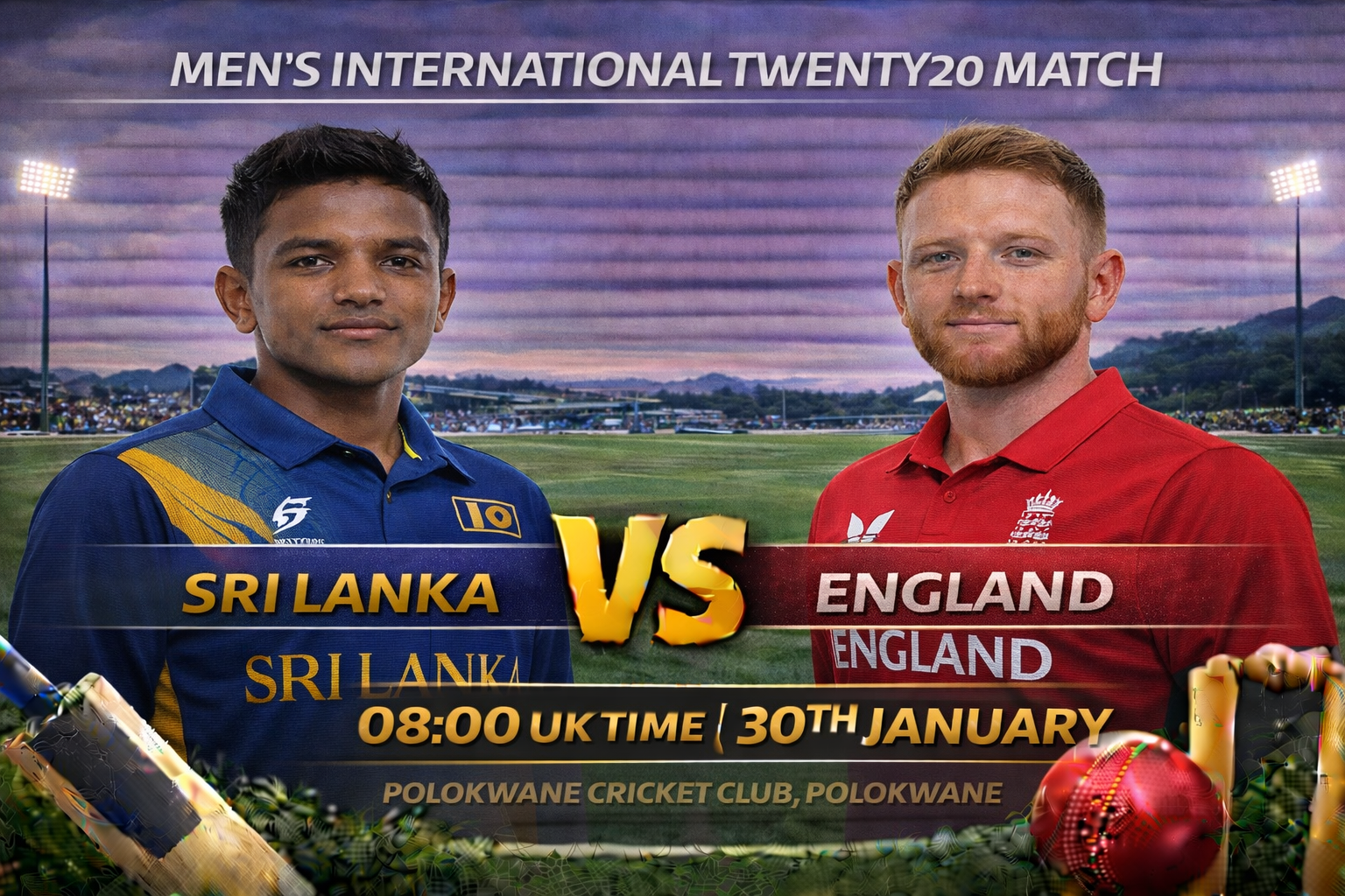 Read more about the article Sri Lanka v England – 30 January – Preview & Prediction