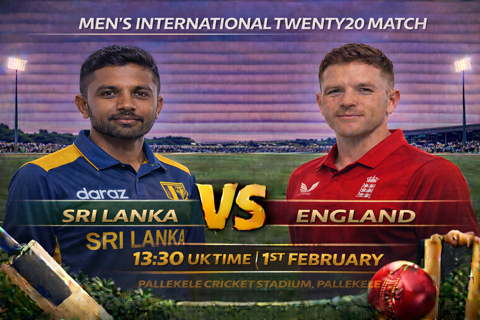 Read more about the article Sri Lanka v England – 1 February – Preview & Prediction