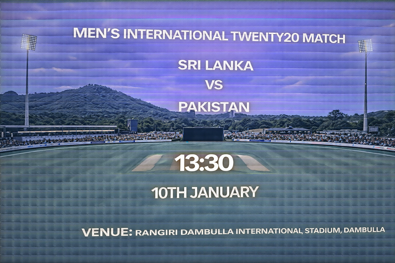 Read more about the article Sri Lanka v Pakistan – 11 January – Preview & Prediction