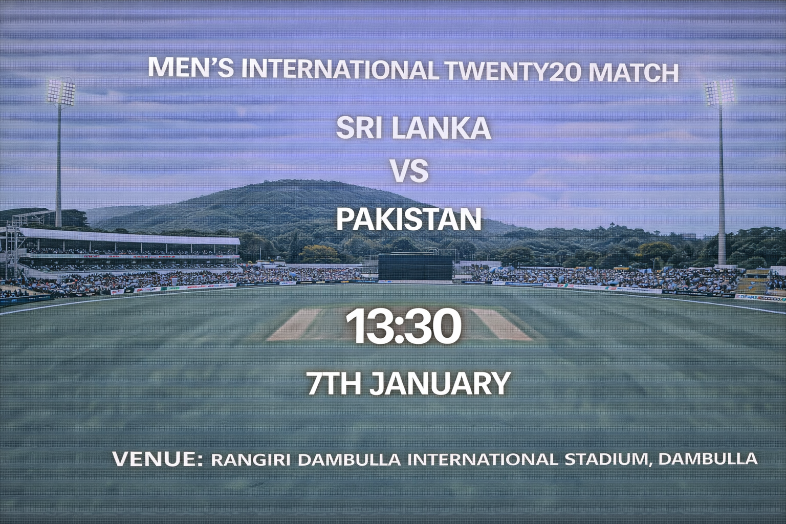 Read more about the article Sri Lanka v Pakistan – 7 January – Preview & Prediction