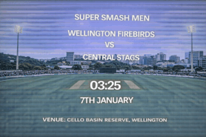 Wellington Firebirds vs Central Stags Super Smash Preview 7th January 26