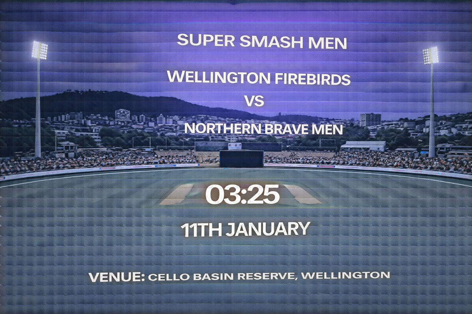 Read more about the article Wellington Firebirds v Northern Brave Men – 11 January – Preview & Prediction