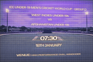 West Indies U19s vs Afghanistan U19s World Cup Preview 18th January 26