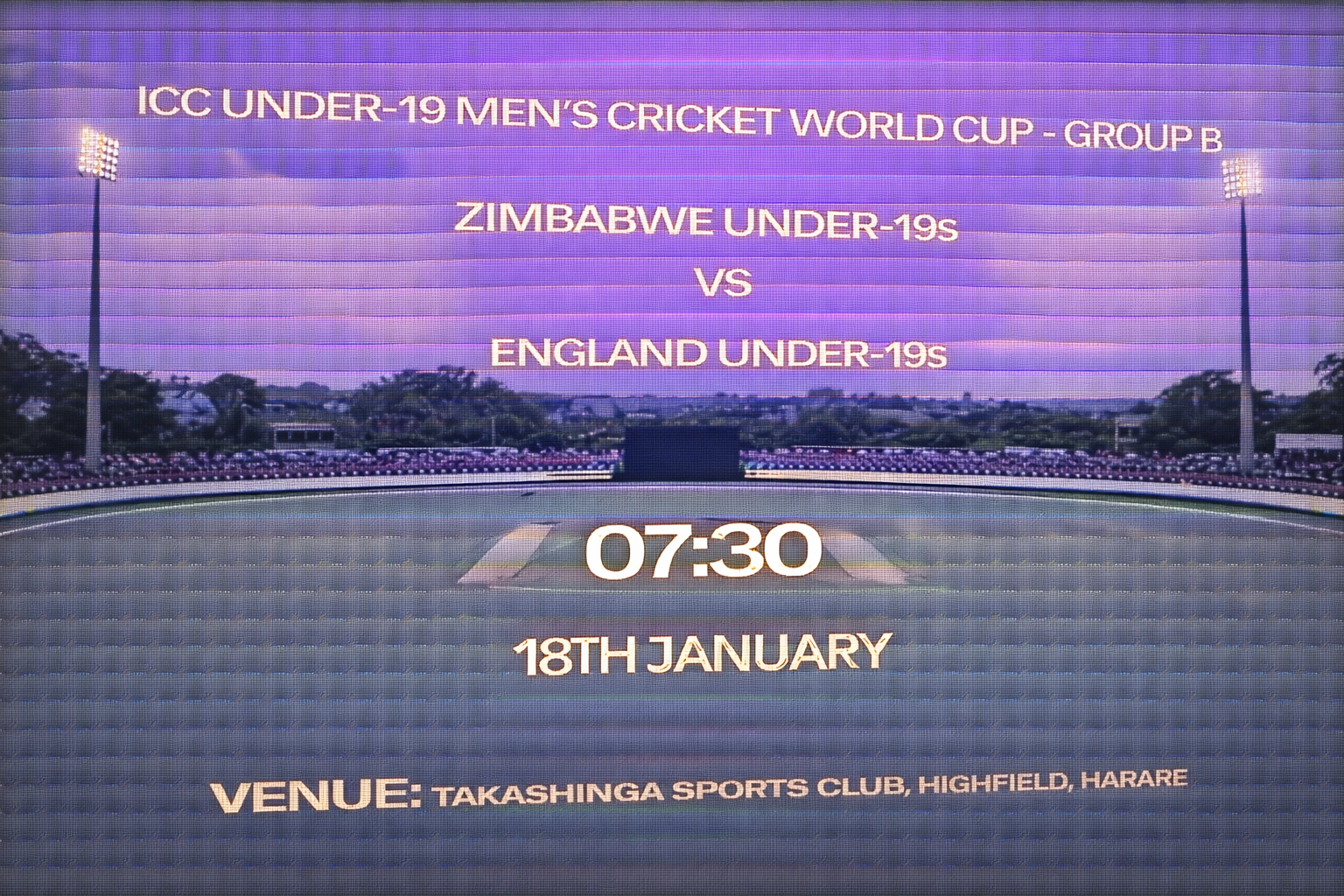 Read more about the article Zimbabwe U19 v England U19 – 18 January – Preview & Prediction
